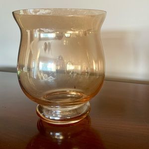 💥2/$10 Translucent Gold Glass Vase